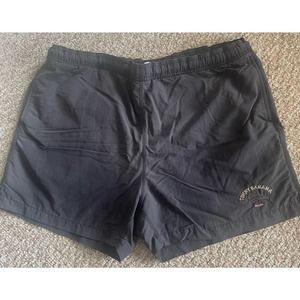 Tommy Bahama Relax Board Shorts Swim Trunks Black Mens Large